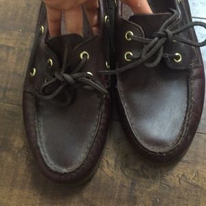 Sperry top-sides a/o authentic leather boat shoes